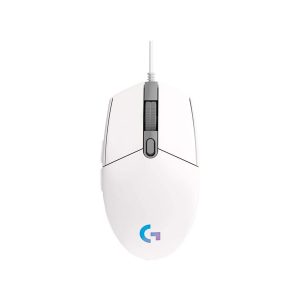 Logitech G203 Lightsync RGB Mouse - White