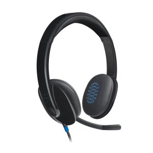 Logitech H540 USB Computer Headset with Noise-Cancelling Mic