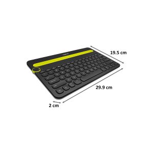 Logitech K480 Keyboard Bluetooth Multi-Device - Black - Image 4