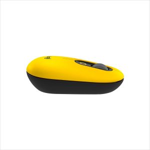 Logitech POP Wireless Mouse with Emoji Button Function - Yellow - Image 3