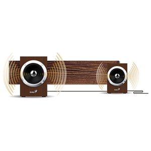 Genius SP-HF280 USB Powered Wooden Speakers - Image 3