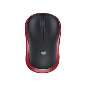 Logitech M185 Wireless Mouse - Red