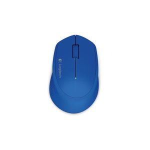 Logitech M280 Wireless Mouse with Contoured Design - Blue