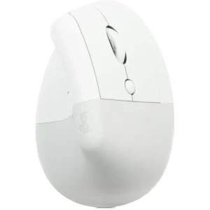 Logitech Lift Vertical Ergonomic Mouse - White