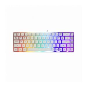 White Shark Ronin 60% Membrane Gaming Keyboard RGB White