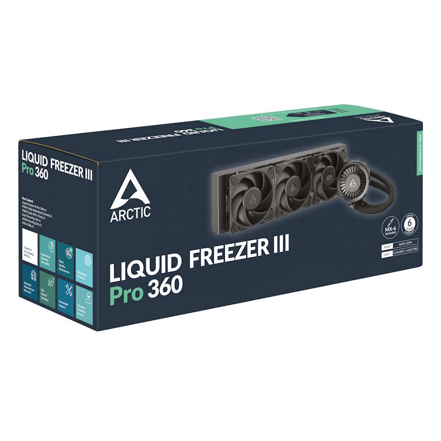 ARCTIC Liquid Freezer III Pro 360 Black