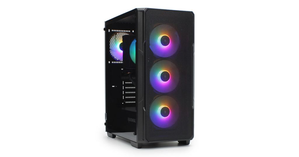 EWE AMD Gaming PC Ryzen 7 5700X/ 32GB/ NVMe 1TB/ RTX4060 8GB + Marvo ...
