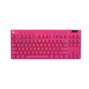 Logitech G PRO X TKL Wireless LIGHTSPEED Gaming Keyboard – Pink