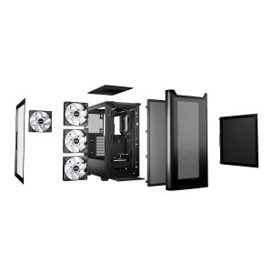 CASE BE QUIET! ATX Mid-Tower Pure Base 501 LX ARGB - Black - Image 4