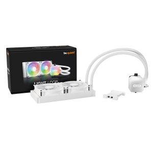 COOLER be quiet! LIGHT LOOP 240 2x120mm Light Wings LX 120mm ARGB - White - Image 5