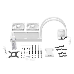 COOLER be quiet! LIGHT LOOP 240 2x120mm Light Wings LX 120mm ARGB - White - Image 6