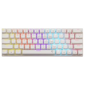 White Shark Gaming Wakizashi 2 60% Mechanical RGB White Red Switch Keyboard