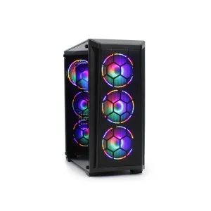 PowerCube G3250 Phoenix G12 V3 i5-12400F/ 16GB/ SSD 1TBB/ RTX5050 8GB + AOC 24B31H Monitor + OZON GODLIKE A-01 Gaming Chair + Genius KM-8101 Keyboard and Mouse