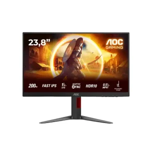 AOC 24G4HA 24” 1ms 200Hz FHD Gaming Monitor