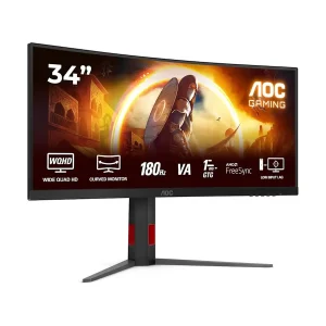 AOC CU34G4 34” 180Hz UWQHD Curved Gaming Monitor
