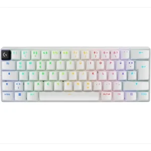 Logitech G PRO X 60 Wireless 60% Gaming Keyboard - White