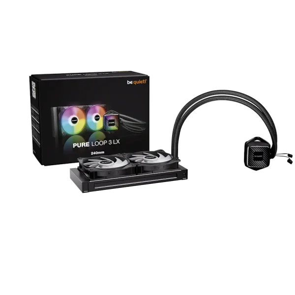 AIO BE QUIET! PURE LOOP 3 LX 240mm 2x120mm Light Wings LX ARGB - Setra