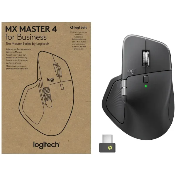 Logitech MX Master 4 Business Wireless Mouse - Setra