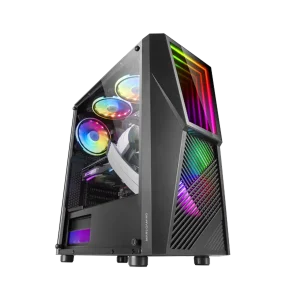 Mars Gaming MC777 ARGB Premium Gaming Half-Tower Case