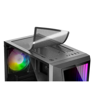 Mars Gaming MC777 ARGB Premium Gaming Half-Tower Case - Image 4