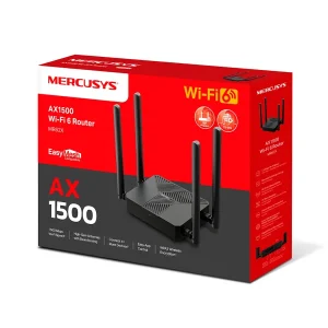 Mercusys MR62X AX1500 Dual-Band WiFi 6 Router