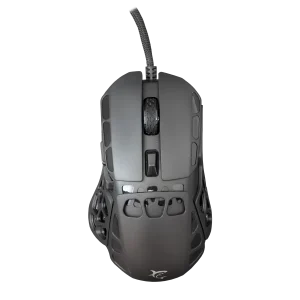 Mouse White Shark Gaming Ector 12000dpi Black