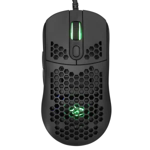 Mouse White Shark Gaming Galahad 6400dpi Black