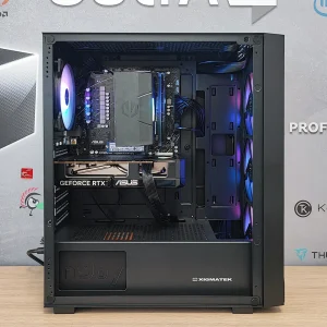 PowerCube G4250 Vector Gen7 Ryzen 5 7500F/ 16GB DDR5/ NVMe 1.0TB/ RTX5060 8GB + ПОДАРОК White Shark Shinobi 2 60% Mechanical RGB Blue Switch Hot-Swap Gaming Keyboard – Black - Image 5