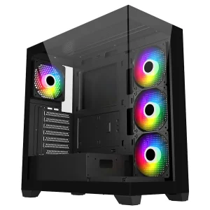 FSP M340 Tempered Glass Mid Tower ARGB Gaming Case
