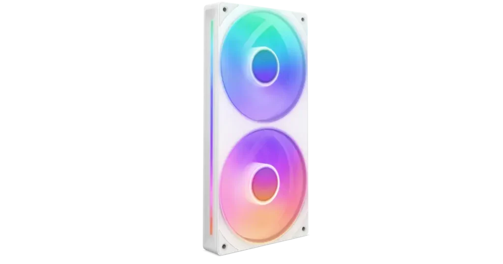 NZXT F240 RGB Core 240mm Single-Frame RGB Fan Unit - White - Setra