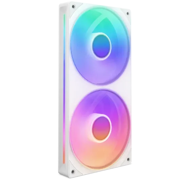 NZXT F240 RGB Core 240mm Single-Frame RGB Fan Unit - White - Setra
