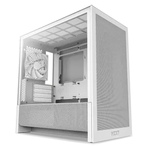 NZXT H3 Flow Micro-ATX PC Case - White
