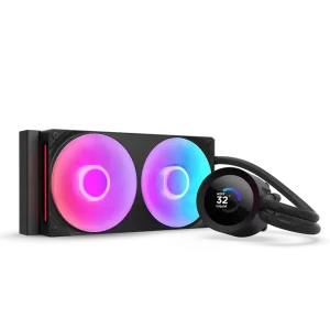 NZXT Kraken Plus 240 240mm RGB AIO Liquid Cooler - Black