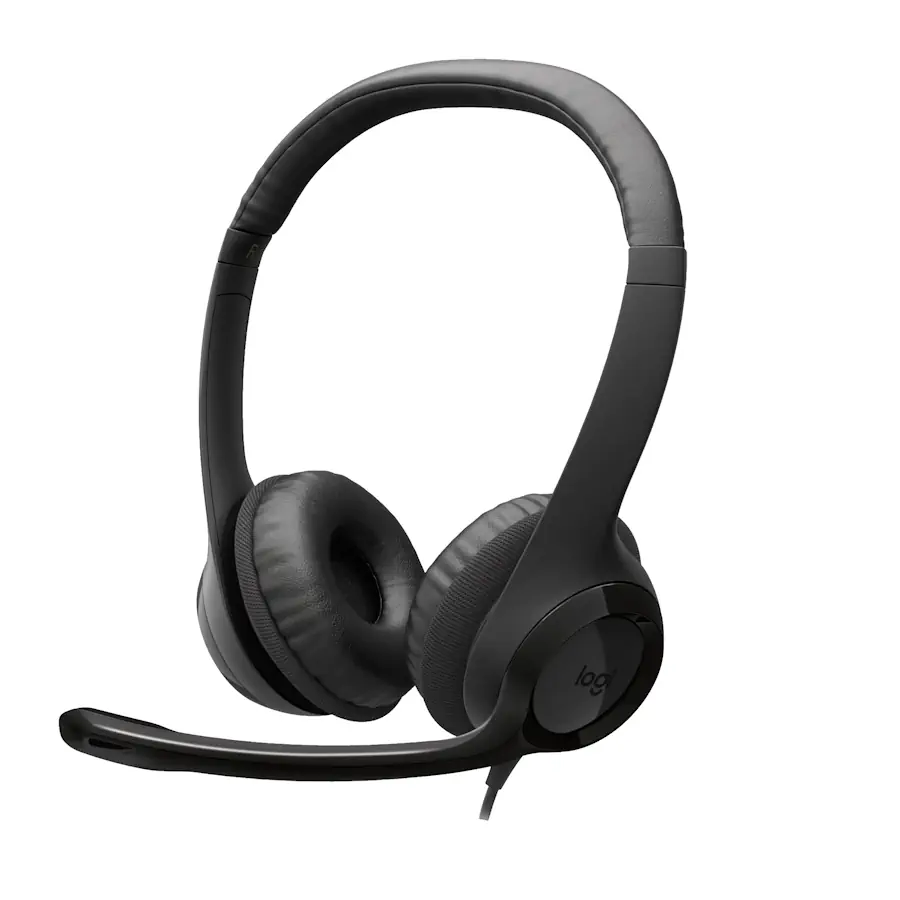 Logitech H390 USB Headset with Noise-Canceling Mic