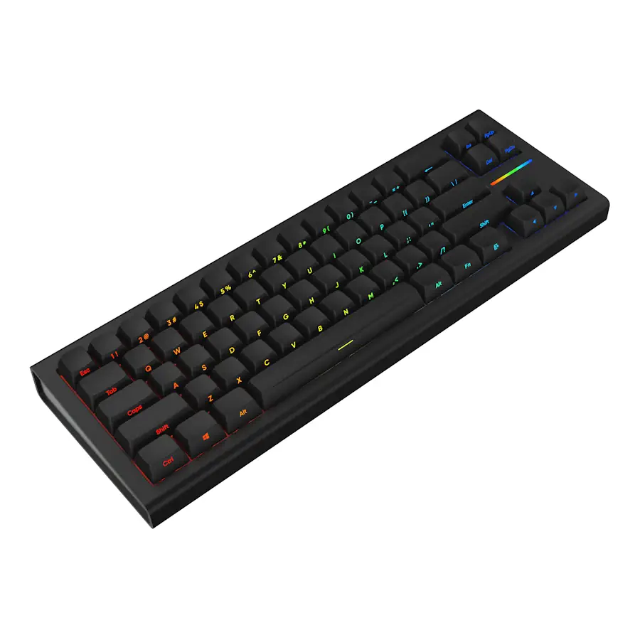NUBI NK68HE Mechanical Gaming Keyboard - Black 2