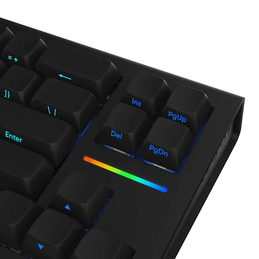 NUBI NK68HE Mechanical Gaming Keyboard - Black 3