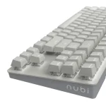 NUBI NK87 TKL Mechanical Gaming Keyboard - White 3