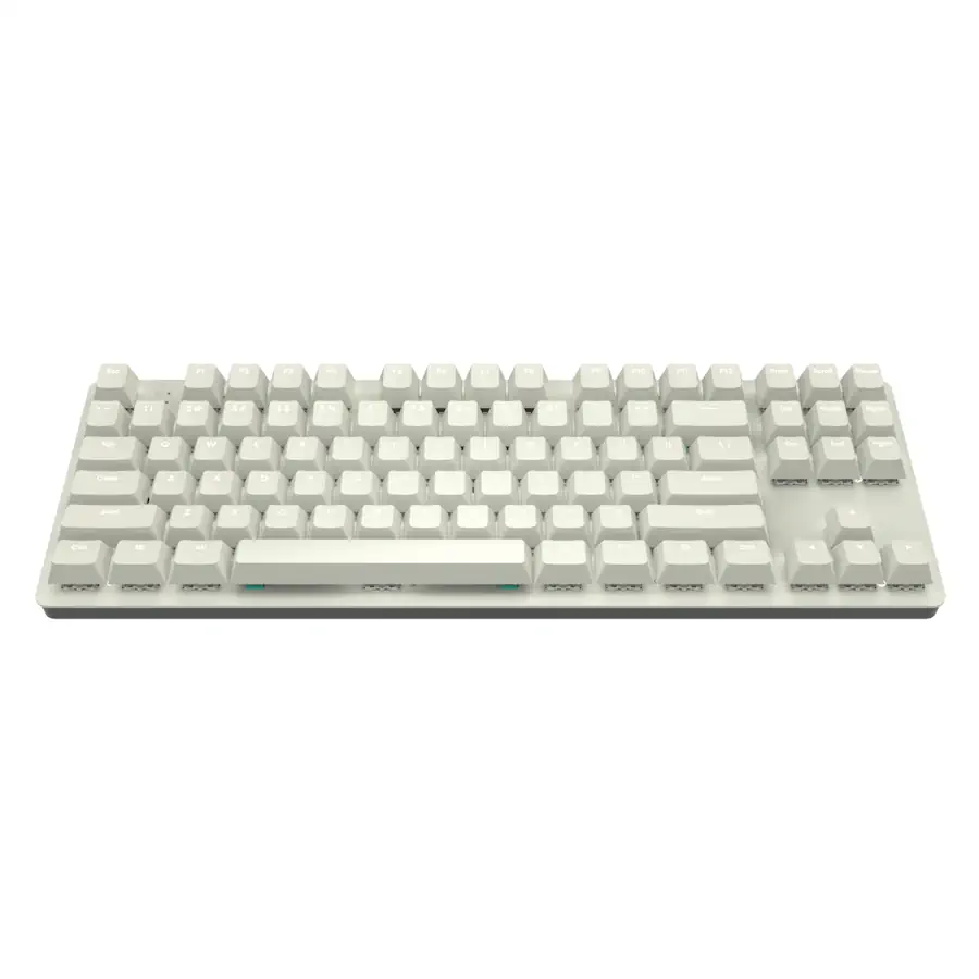 NUBI NK87 TKL Mechanical Gaming Keyboard - White