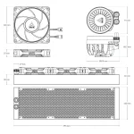 Arctic Liquid Freezer III Pro 360 A 2