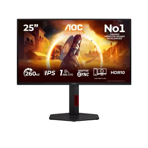 AOC 25G4ZR 25″ 260Hz 0.5ms IPS FHD Gaming Monitor
