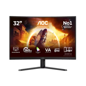 AOC C32G42ZE 32″ 260Hz 0.3ms FHD Curved Gaming Monitor