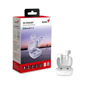 Genius HS-M905BT Bluetooth Earbuds - White